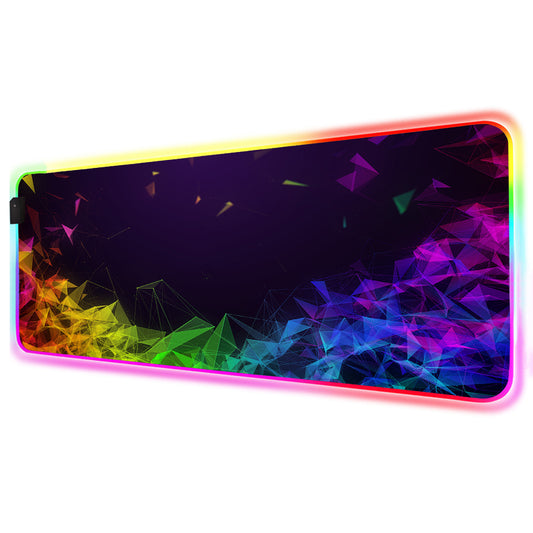 Luminous RGB LED Mouse Pad Große Schreibtischunterlage Für Gaming