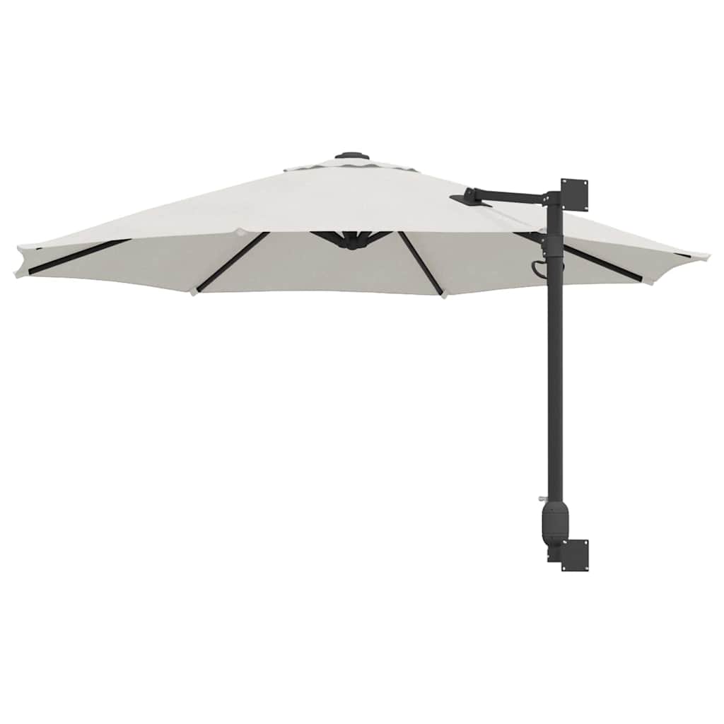 Gartenparasol Anthrazit Mit Freies Schwenk System UV Beständig - Hobbyfy