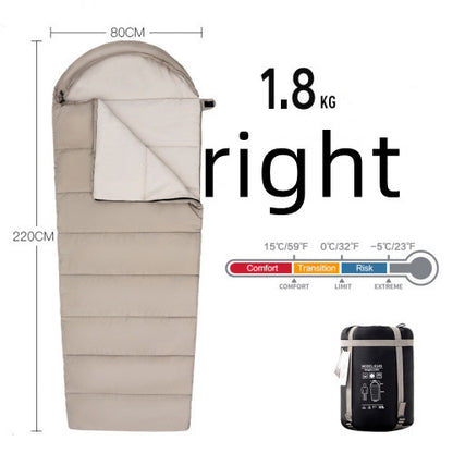 Daunen Schlafsack Outdoor Mit Baumwolle Füllung Warm Isoliert