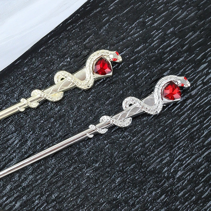 LuxeSchmuck Schlangenclip Silberkristalloptik Oder Goldkristalloptik - Hobbyfy