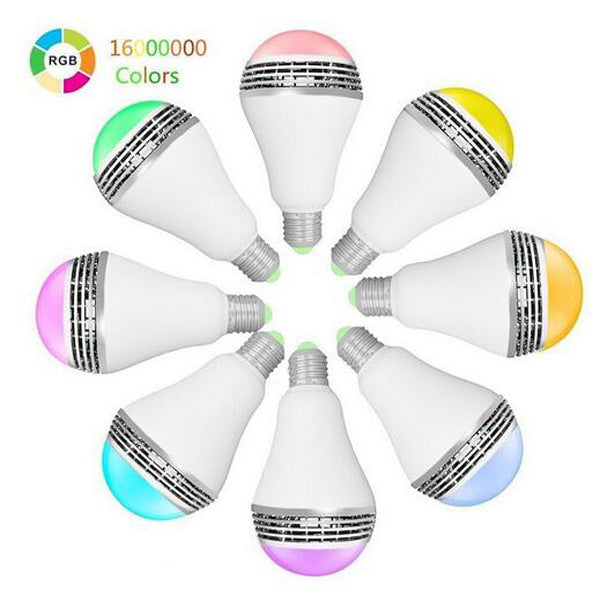 Creative Home LED Smart Bluetooth E27 Birne Lautsprecher RGBW Licht - Hobbyfy