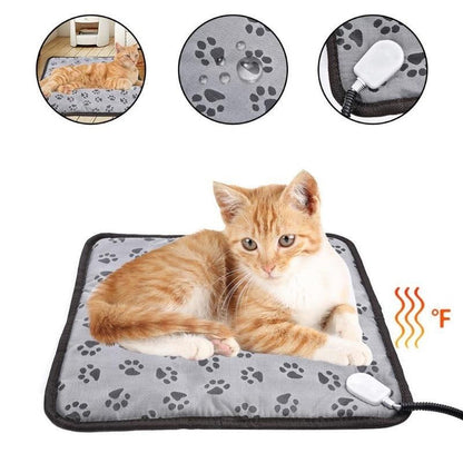 Wärmepad Für Hund Und Katze Mit Wasserfestem Heizkissen mit Kabelschutz - Hobbyfy