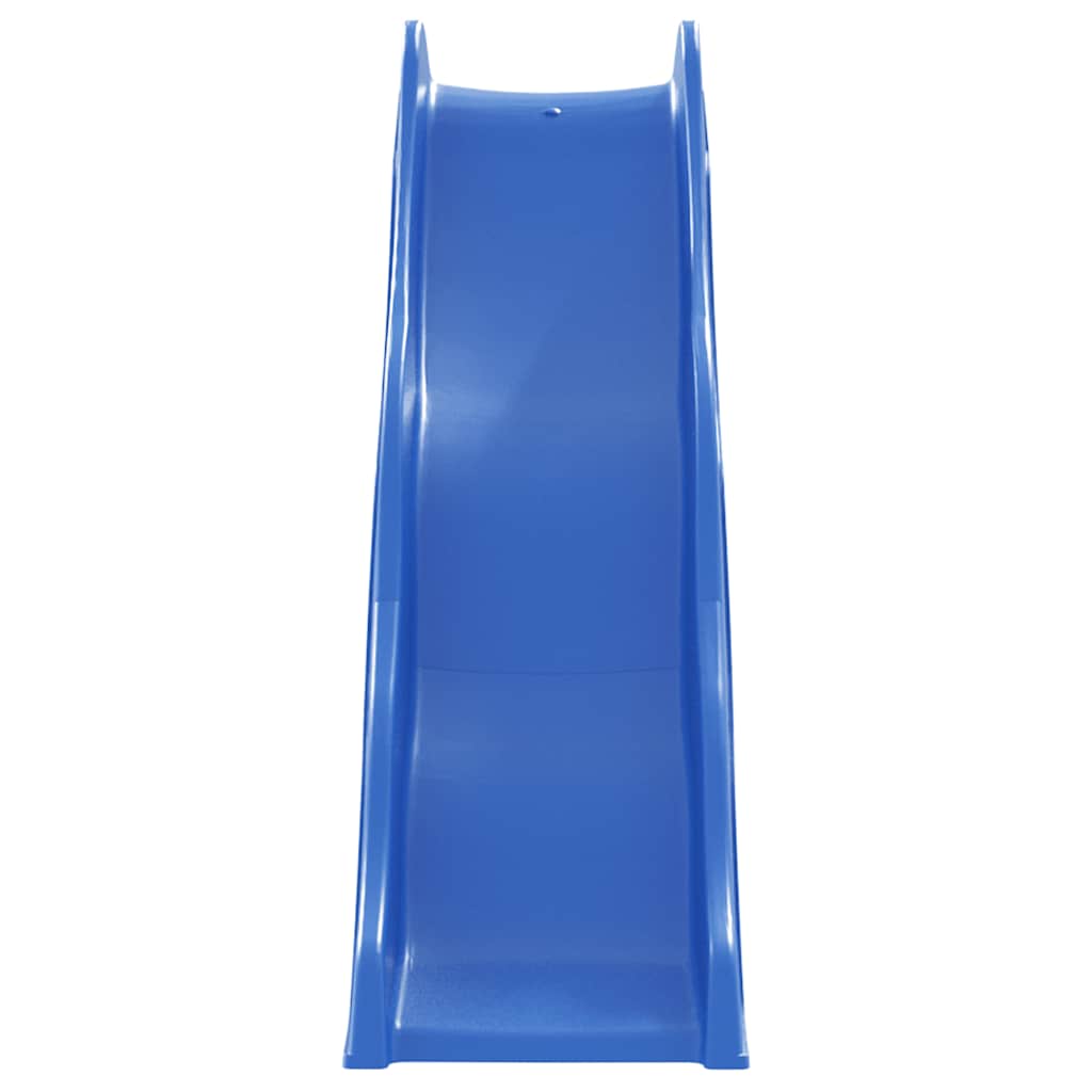 Kinder Rutsche Blau 174x38 Cm Polypropylen Wetterfest Gartenrutsche - Hobbyfy