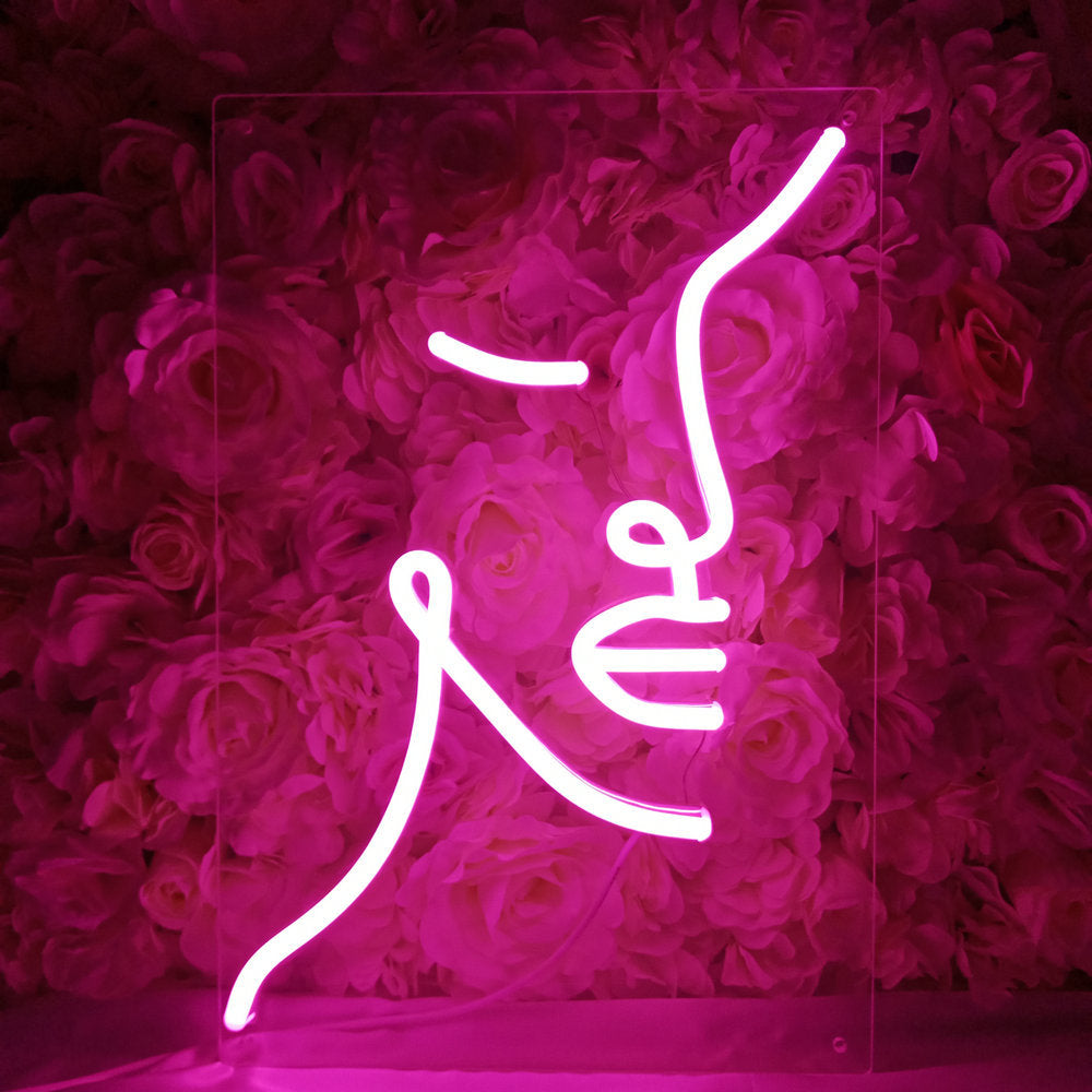 Neon Lampe 43x18 cm Dekoration Musikliebhaber - Hobbyfy