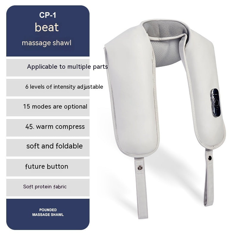 Kabelloser Schulter Nacken Massageclip Knetmassage Und Wärme - Hobbyfy