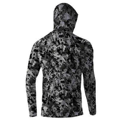 Langarm Hoodie Mit Gesichts Und Nackenschutz - Hobbyfy