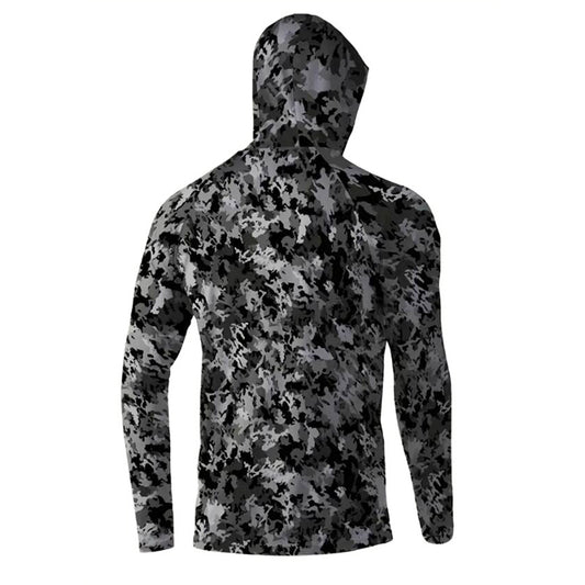 Langarm Hoodie Mit Gesichts Und Nackenschutz - Hobbyfy