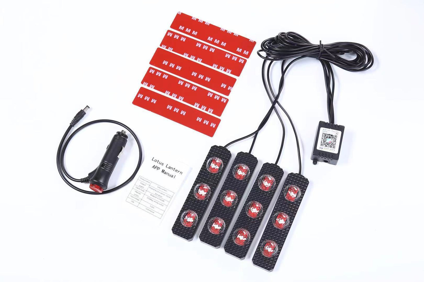 LED Kabellos Sternen-Fußraum Für Auto - Hobbyfy