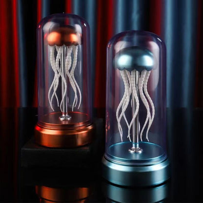 AuroraHaus Mechanische Qualle Musikbox Mit Leuchtendem Ambiente Licht - Hobbyfy