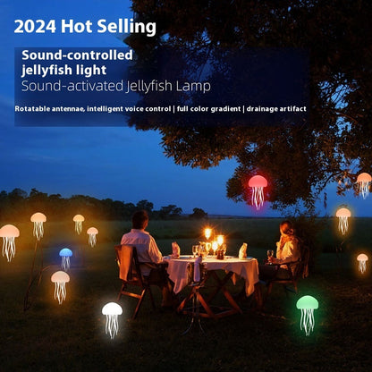 Jellyfish Mood Lamp LED Nachtlicht Mit Farbwechsel Und Memory