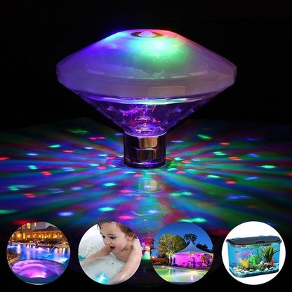 LED Diamant Lampe Pool Wasserdicht Farbwechsel Licht - Hobbyfy