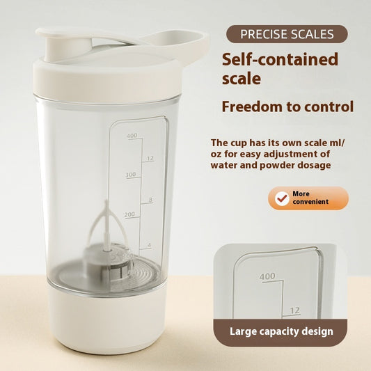Elektrischer Protein Shaker 400 Ml Mit 7000 Umdrehungen - Hobbyfy