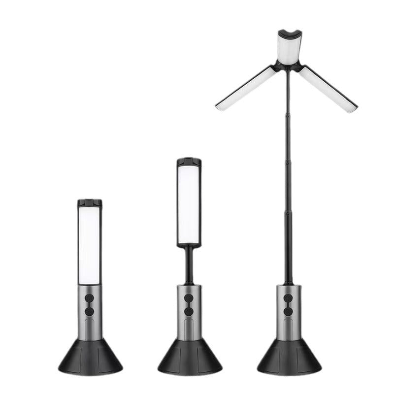 Outdoor Teleskop Faltlampe 25 cm Wiederaufladbar LED - Hobbyfy
