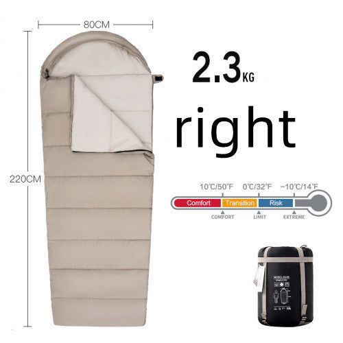 Daunen Schlafsack Outdoor Mit Baumwolle Füllung Warm Isoliert