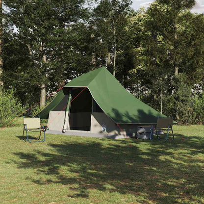 Markenqualität Familien Tipi Zelt Mit Dach - Robustes Vier-Personen Zelt Für Outdoor Abenteuer, 364 x 281 x 257 cm - Hobbyfy