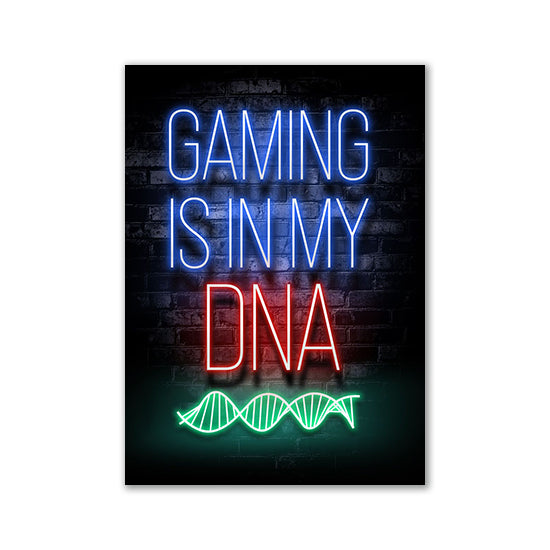 Neon Canvas Gaming Matte - Hobbyfy