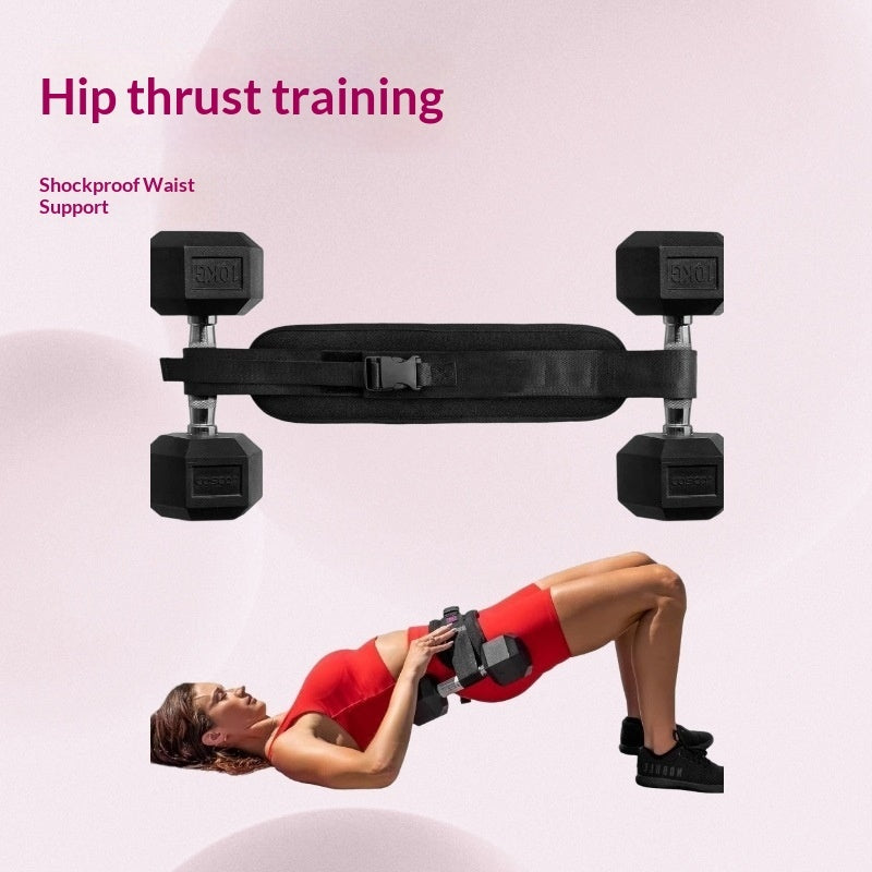 Anti Slip Yoga Dumbbell Hilfsband für Taille und Gesäß Optimierung