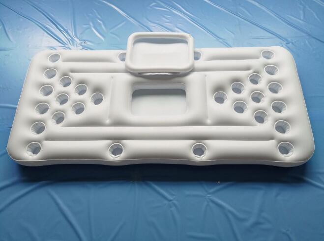 Wasser Party Beerpong Luftmatratze Mit Eisbehälter Und Becherhalter Beerpong Tisch Pool - Hobbyfy