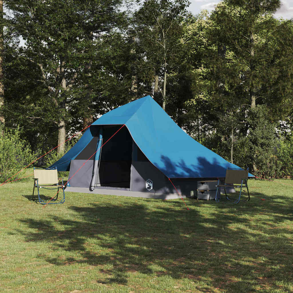 Markenqualität Familien Tipi Zelt Mit Dach - Robustes Vier-Personen Zelt Für Outdoor Abenteuer, 364 x 281 x 257 cm - Hobbyfy