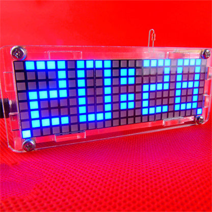 DIY LED Punktmatrix Wecker Bausatz Mit Temperaturanzeige