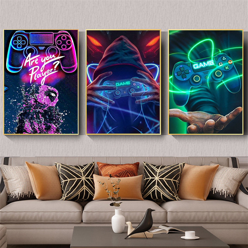 UrbanArt Moderne Graffiti Wandposter Canvas Druck - Hobbyfy