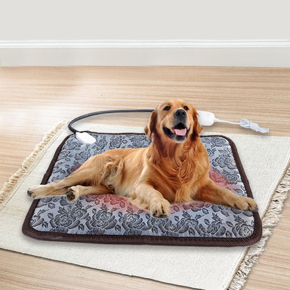 Wärmepad Für Hund Und Katze Mit Wasserfestem Heizkissen mit Kabelschutz - Hobbyfy