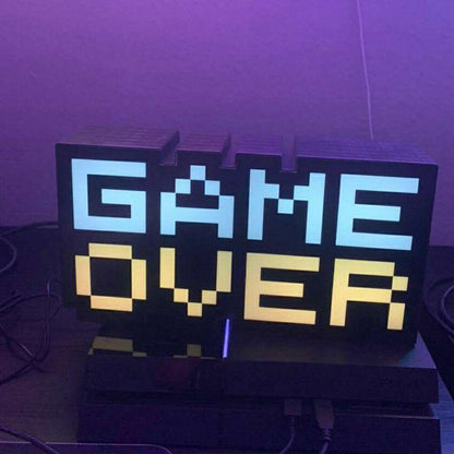 Game Over Atmosphere Light LED Stimmungsbeleuchtung Für Gaming USB - Hobbyfy