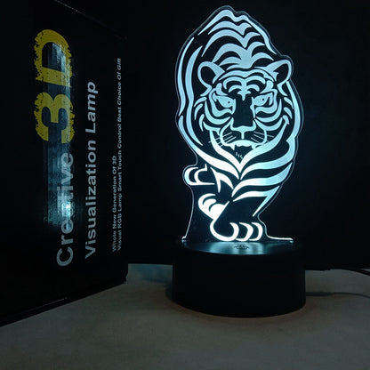 LuminaNova 3D LED Nachtlicht Aus Acryl Mit USB Farbwechsel