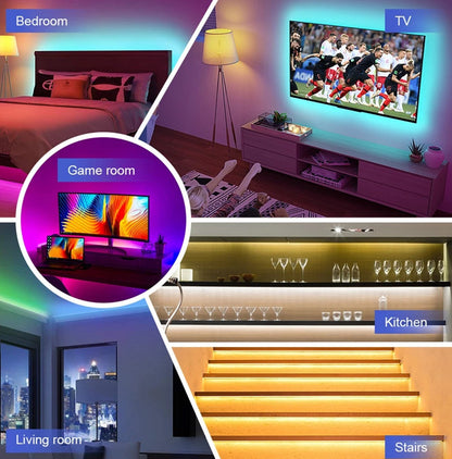 Neon Licht RGB 2 Meter Flexible 120 LEDs