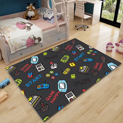 Cartoon Bodenmatte Rechteckig Für Spielkonsole Wohnzimmer - Hobbyfy