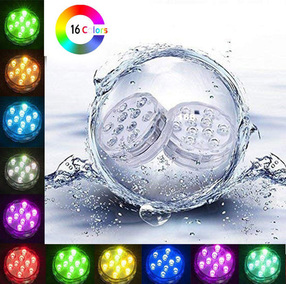 LED Plum Unterwasserlicht Fernbedienung IP67 Pool Aquarium - Hobbyfy