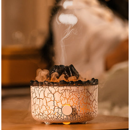 Volcano Luftbefeuchter Aromatherapie Diffusor LED Stimmungslicht