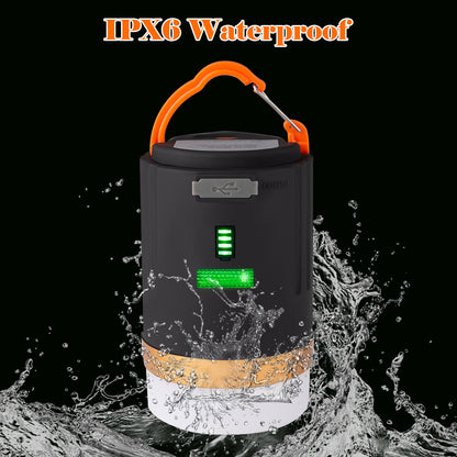 EverLight Wasserdichte Campinglampe Led Zeltlampe Mit Zwei Modi - Hobbyfy