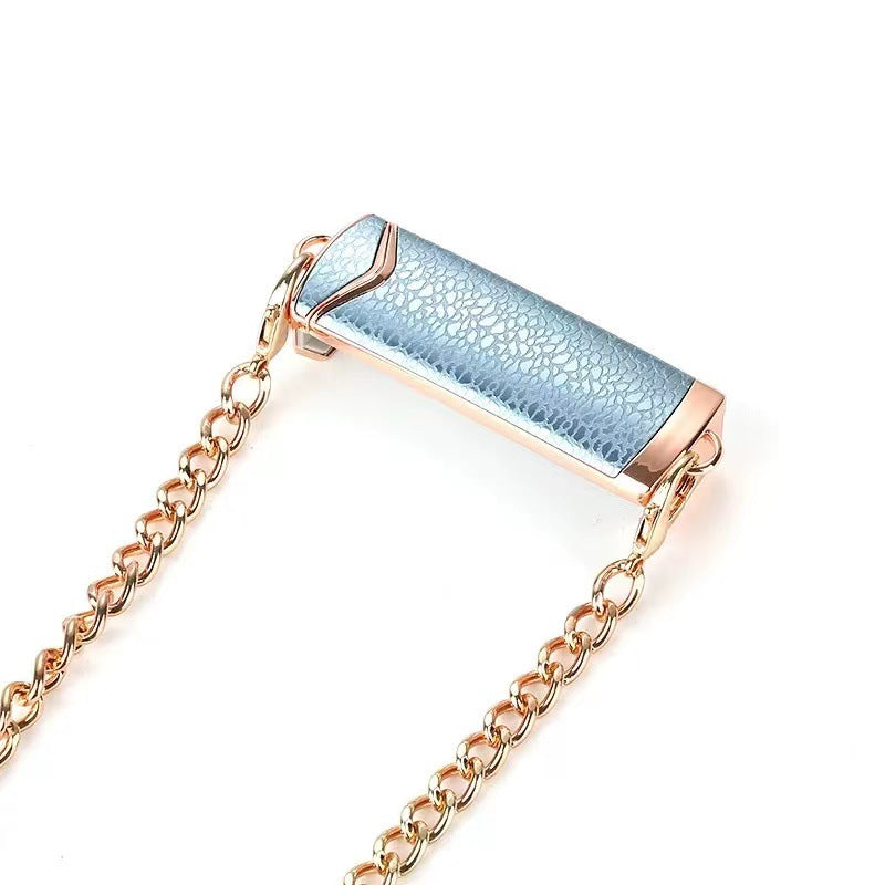 Modekette Universal Crossbody Handyhalter Clip Abnehmbar Silbergrün - Hobbyfy