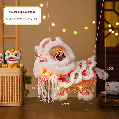 DIY Neujahrs Trend Löwentanz Laternen Bastelset Handgefertigte Kunstwerke