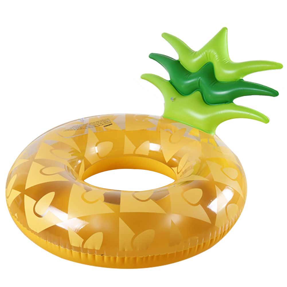 AquaJoy Ananas Luftmatratze Pool Lounge Mit Kopfstütze Getränkehalter - Hobbyfy
