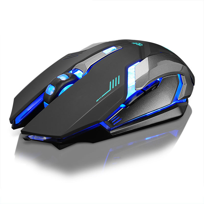 LuxMaus Leise,Drahtlose Gaming Maus - Hobbyfy