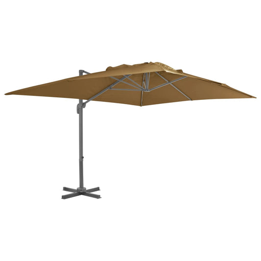 Kantilever-Schirm Mit Aluminium Mast Großzügiger Schatten 400x300 cm - Hobbyfy