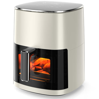 Quadratische Air Fryer Mit Sichtfenster 6-Quart Kapazität 12-in-1 - Hobbyfy