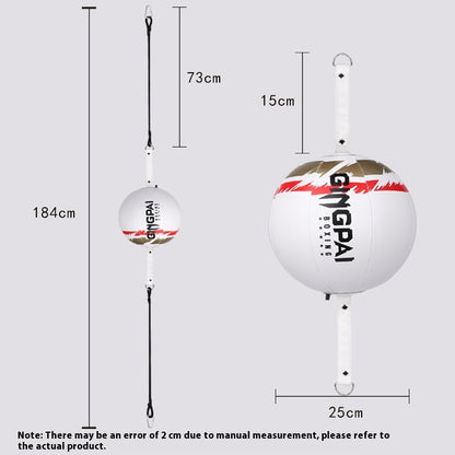 Boxing Speed Ball Premium PU Hängendes Reaktions Training - Hobbyfy
