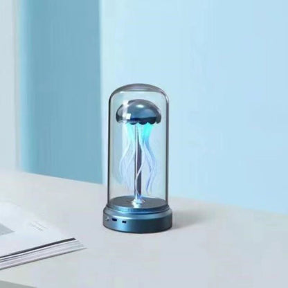 AuroraHaus Mechanische Qualle Musikbox Mit Leuchtendem Ambiente Licht - Hobbyfy