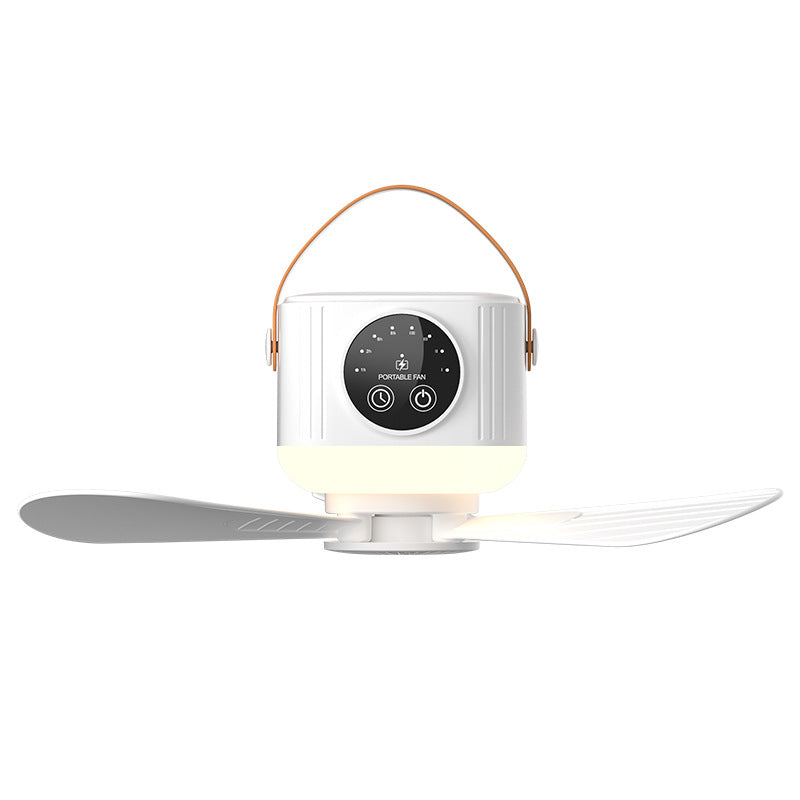 Wiederaufladbarer Ventilator Mit Licht und Kühlung - Hobbyfy