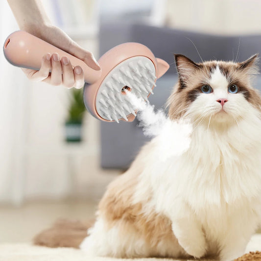 Selbstreinigende Katzen Und Hundebürste Gelb Blau Pink - Hobbyfy