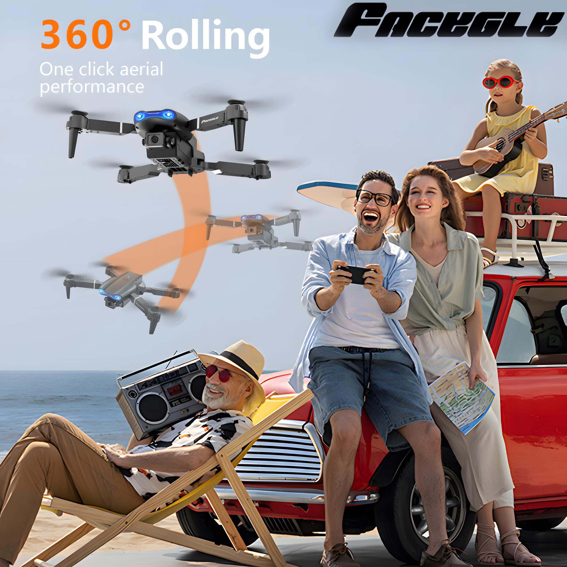 E99 Drohne Mit Dual Kamera HD Fernsteuerung - Hobbyfy