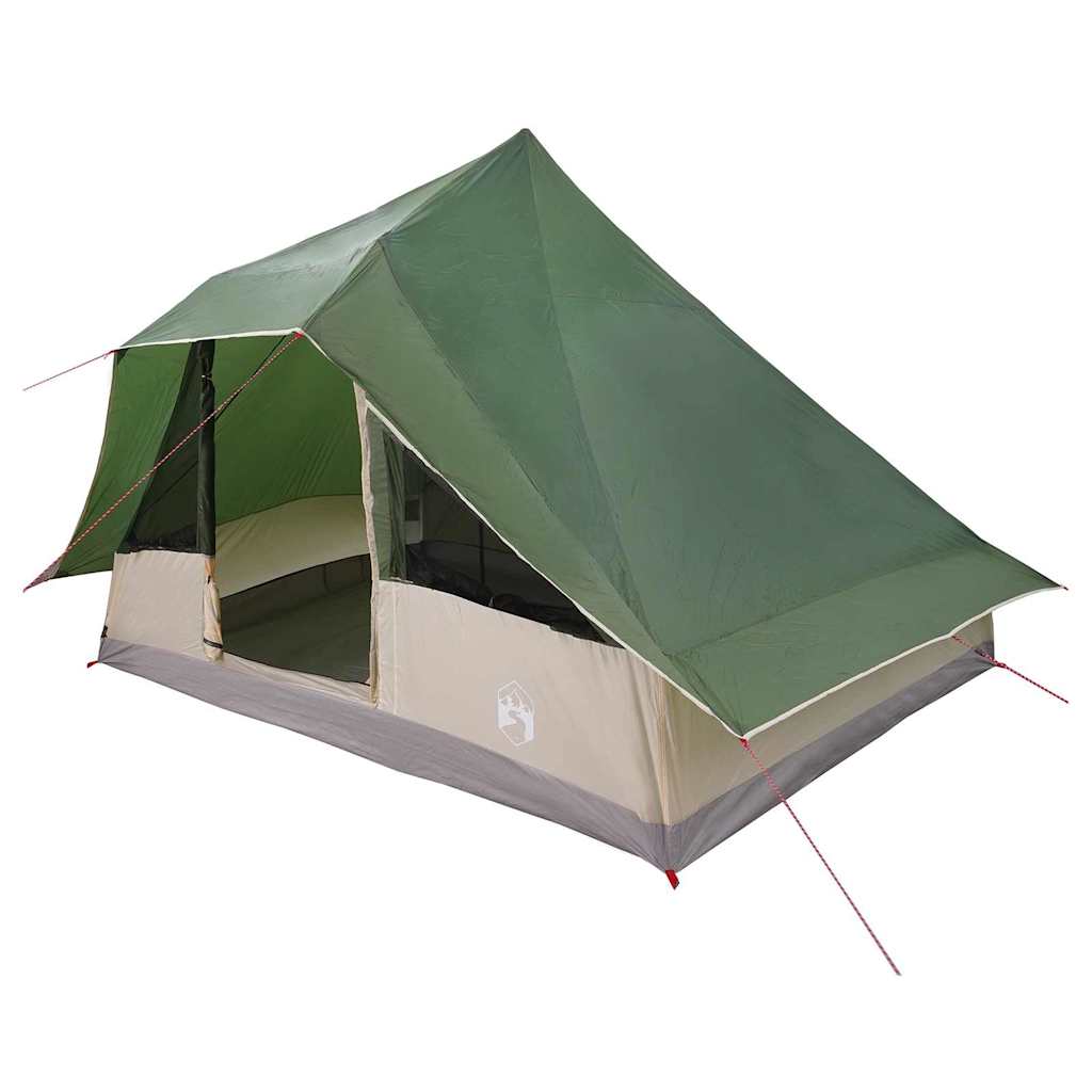 Markenqualität Familien Tipi Zelt Mit Dach - Robustes Vier-Personen Zelt Für Outdoor Abenteuer, 364 x 281 x 257 cm - Hobbyfy