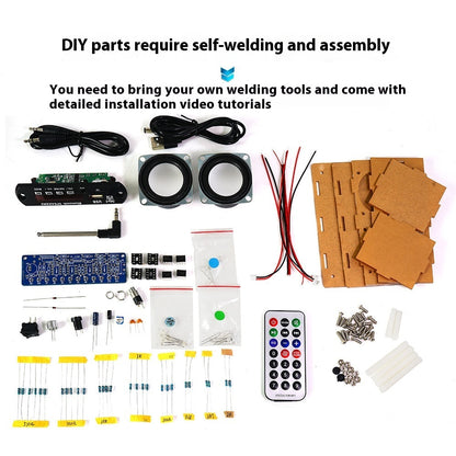 HU Audio Bluetooth Radio Verstärker DIY Kit 2x3W HU 075 - Hobbyfy