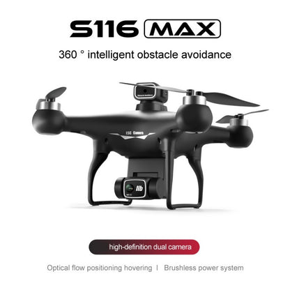 S116 Brushless Drohne Mit Vier Wege Hindernisvermeidung HD Aufnahmen - Hobbyfy