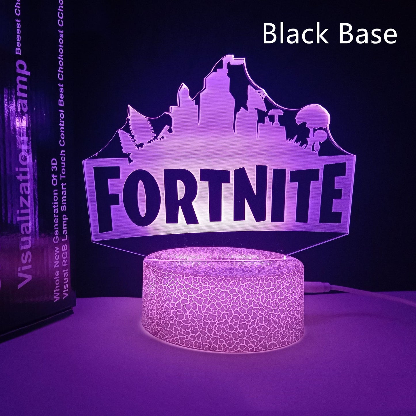 LuminaNova 3D LED Nachtlicht Aus Acryl Mit USB Farbwechsel