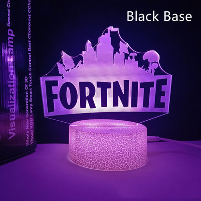 LuminaNova 3D LED Nachtlicht Aus Acryl Mit USB Farbwechsel