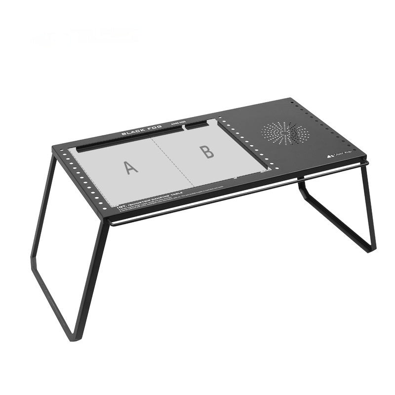 Fireback Outdoor Multifunktionstisch aus Kohlenstoffstahl - Hobbyfy